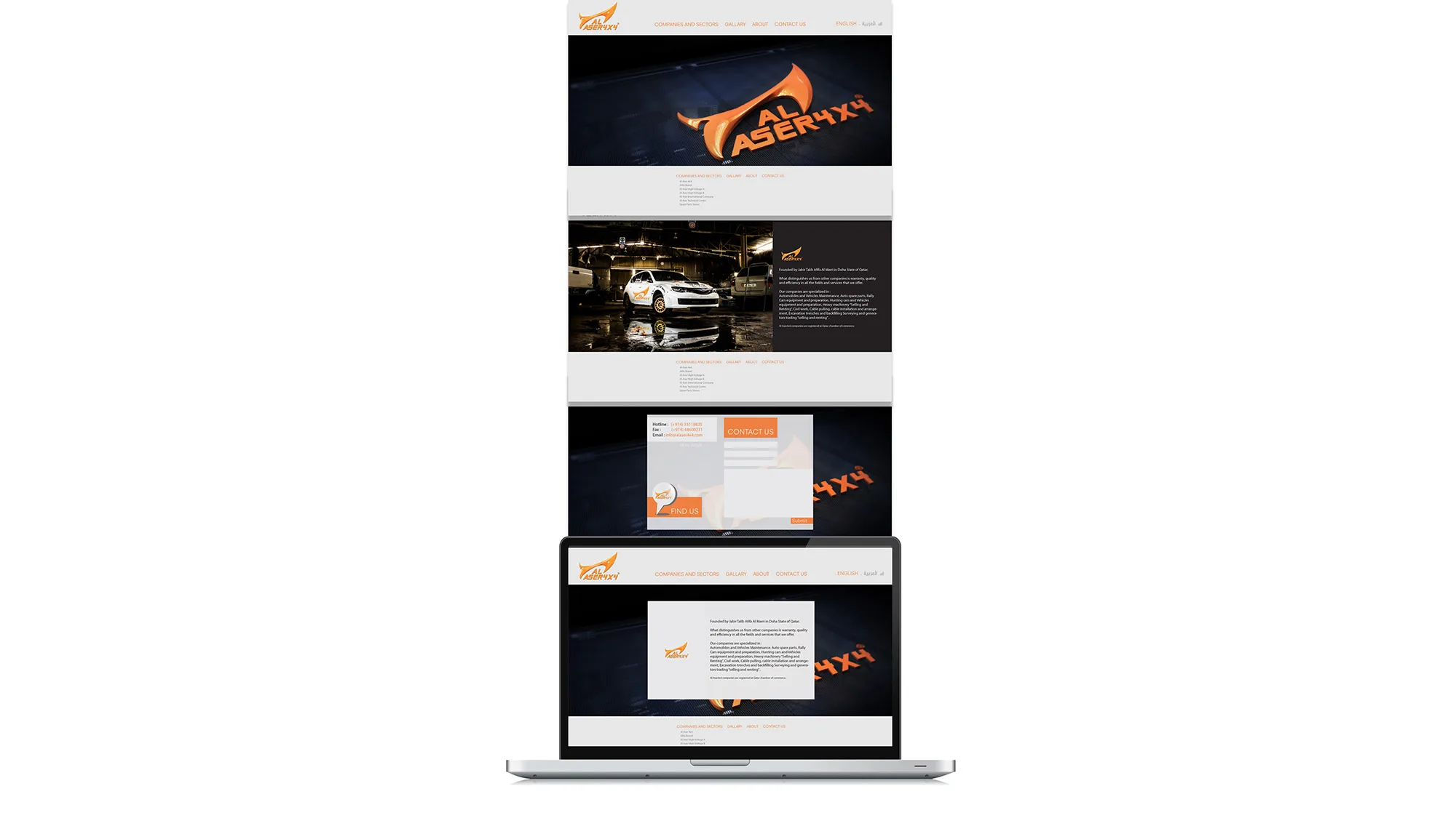 Alaser 4x4 Brand Identity - Applications image 3