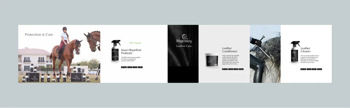 MajesticQ Brand & Product - E-commerce and materials image 2