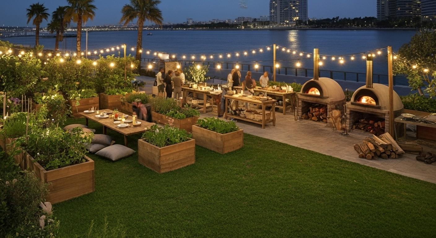 Mohammed Bin Rashid Library Outdoor Enhancement - The culinary terrace image 1